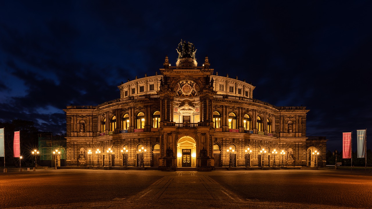 semper opera house, dresden, germany